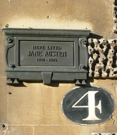 Jane Austen’s Residence No. 4 Sydney Place