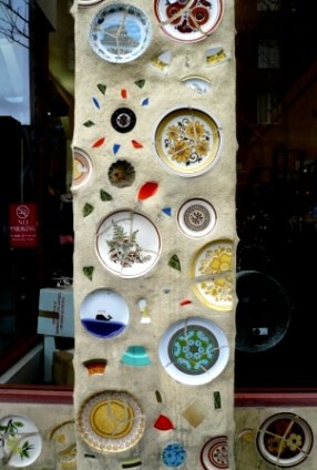 Broken Plates Wall