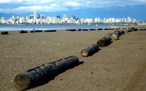 Vancouver skyline from Spanish Bay