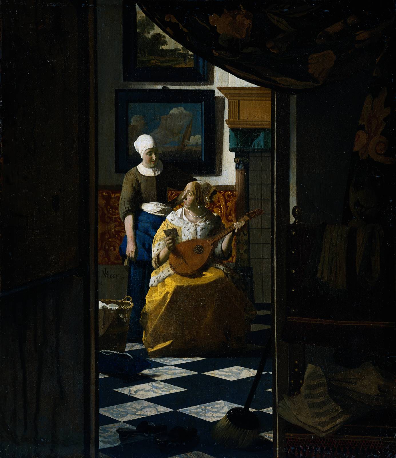 Vermeer's The Love Letter