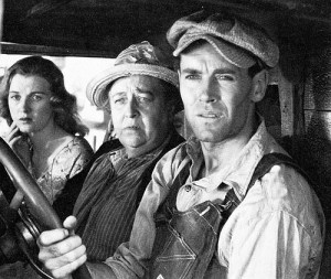 Family Joad in The Grapes of Wrath