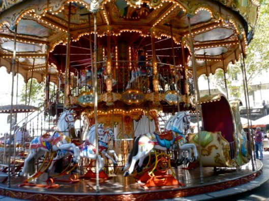 Entertainment in town centre