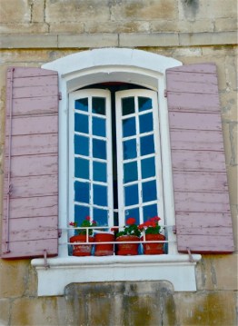 Pink window