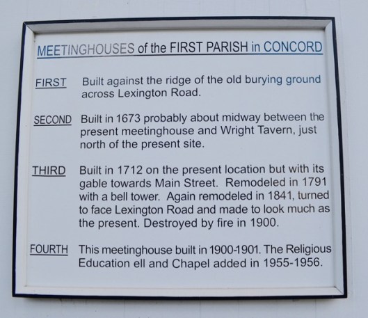 History of First Parish
